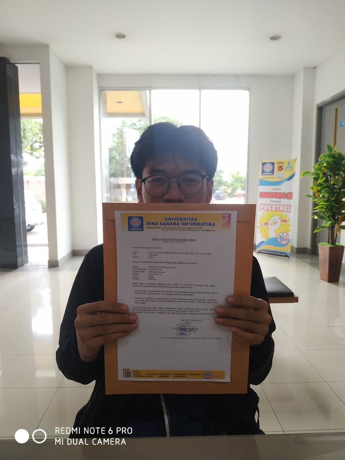 Received a full scholarship for studying at BSI Univeristy.