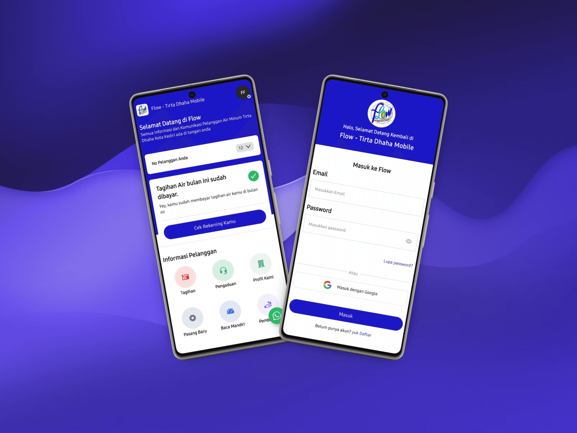 Mobile Customer Service Application - Flow
